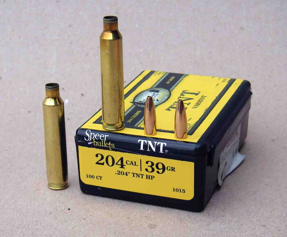 The Speer 39-grain TNT is an accurate bullet and delivers outstanding terminal performance on varmints.